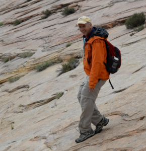 David Harbor at Zion National Park